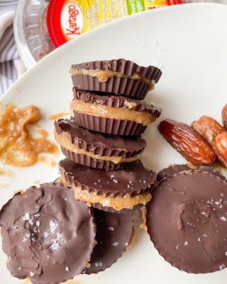 salted caramel cups