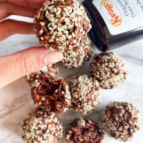 Tahini Date Energy Balls