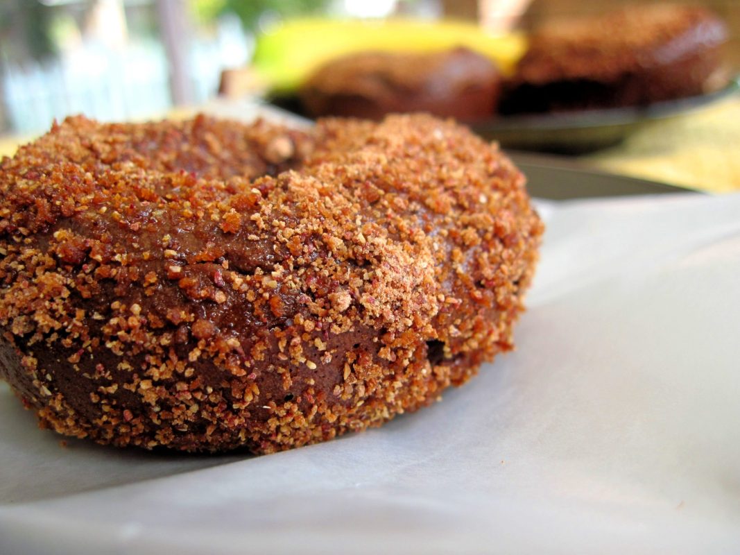 chocolate-banana-donuts